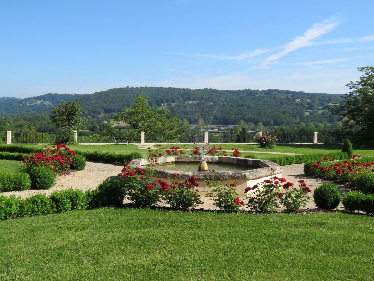 Chateau De Gaubert Panzió Terrasson Kültér fotó